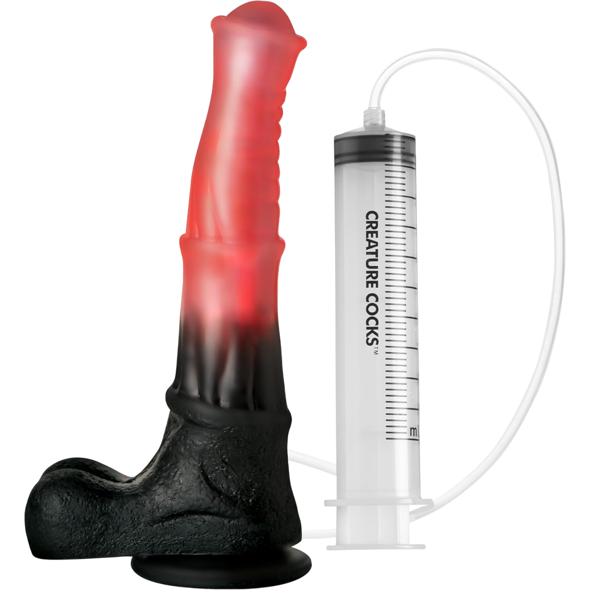 Creature Cocks Centaur Explosion Squirting Silicone Dildo 9.6 Inch
