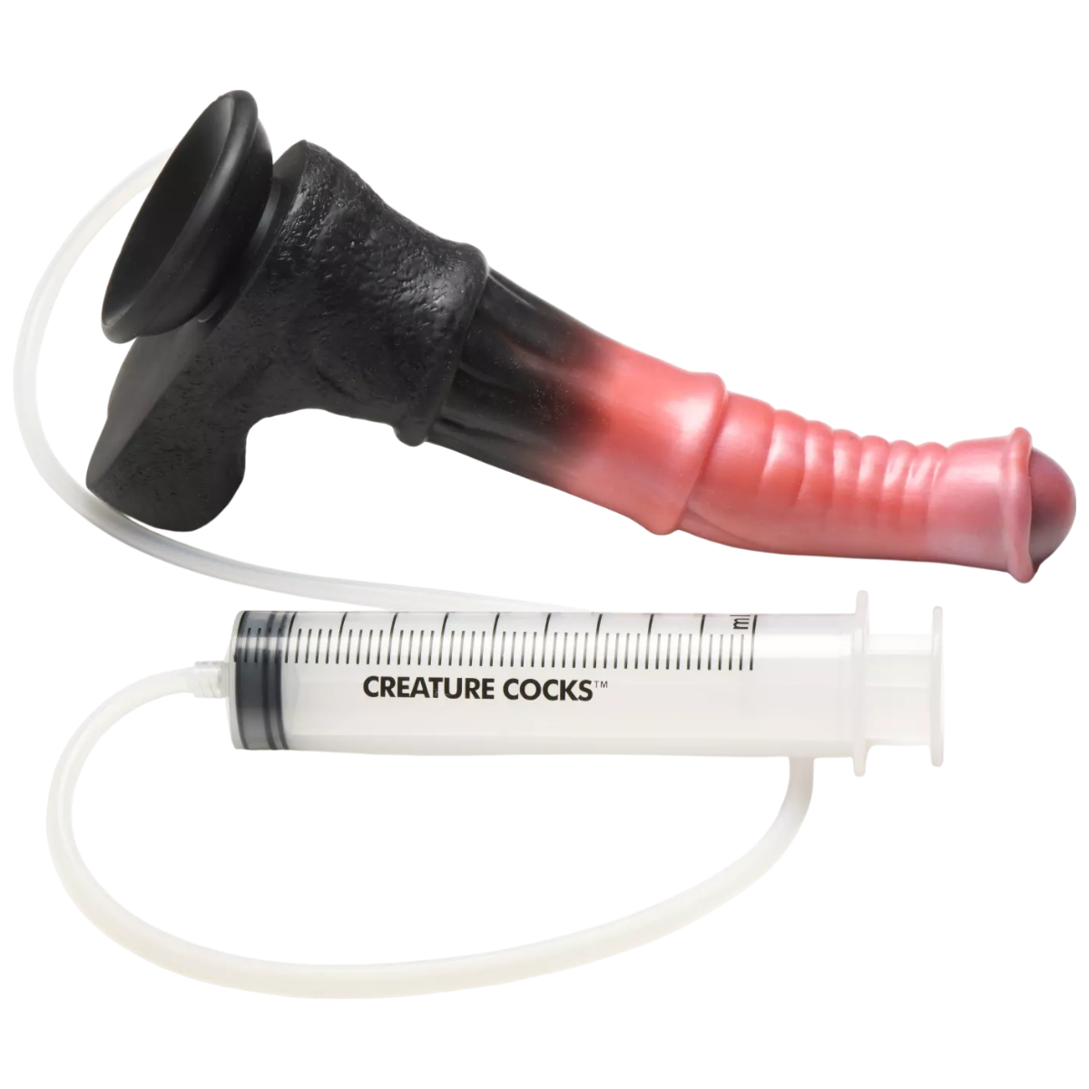 Creature Cocks Centaur Explosion Squirting Silicone Dildo 9.6 Inch
