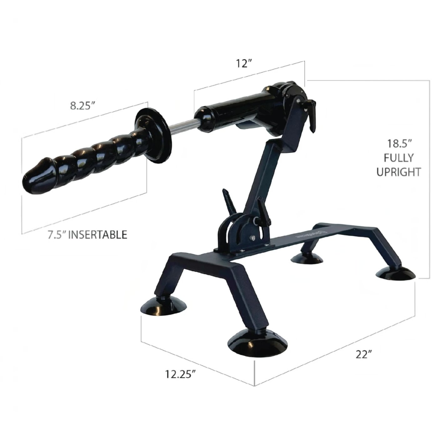 Fetish Fantasy Body Dock Pro Thrusting Sex Machine with 7.5 Inch Dildo