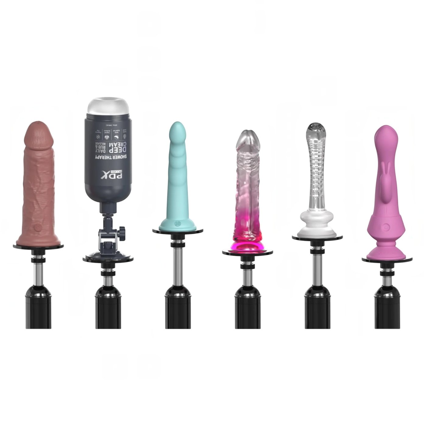 Fetish Fantasy Body Dock Pro Thrusting Sex Machine with 7.5 Inch Dildo