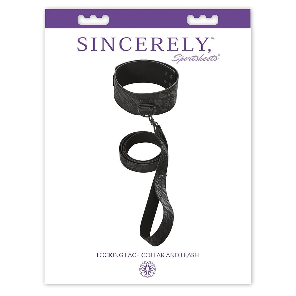 Sincerely Locking Lace Collar &amp; Leash