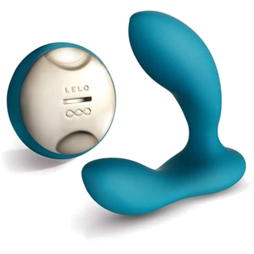LELO Hugo Remote Controlled Rechargeable Prostate Massager Ocean Blue