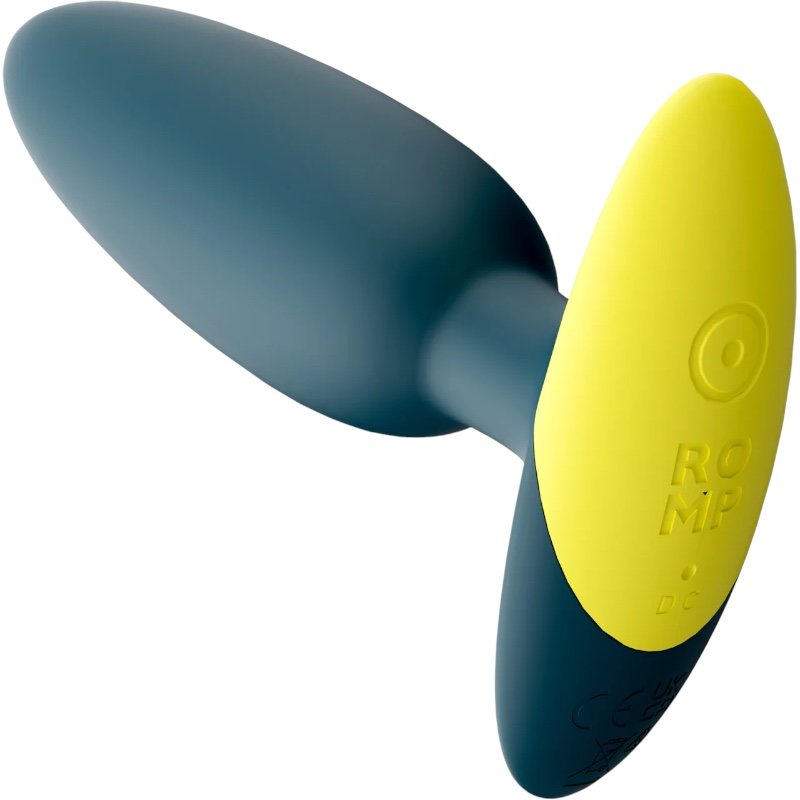 ROMP Bass Rechargeable Silicone Vibrating Butt Plug 3.5 Inch
