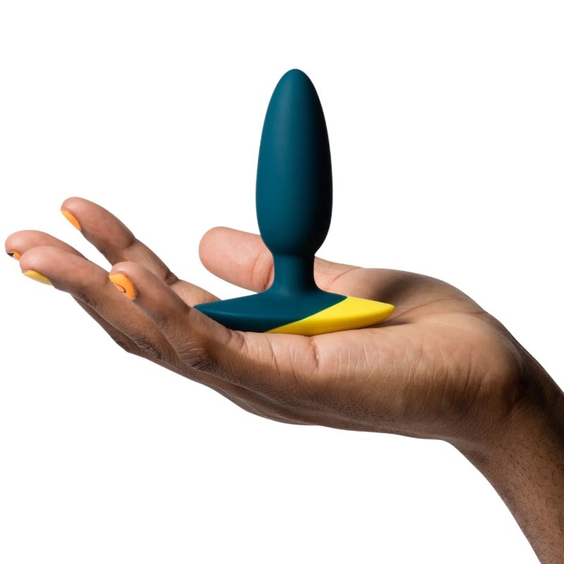 ROMP Bass Rechargeable Silicone Vibrating Butt Plug 3.5 Inch