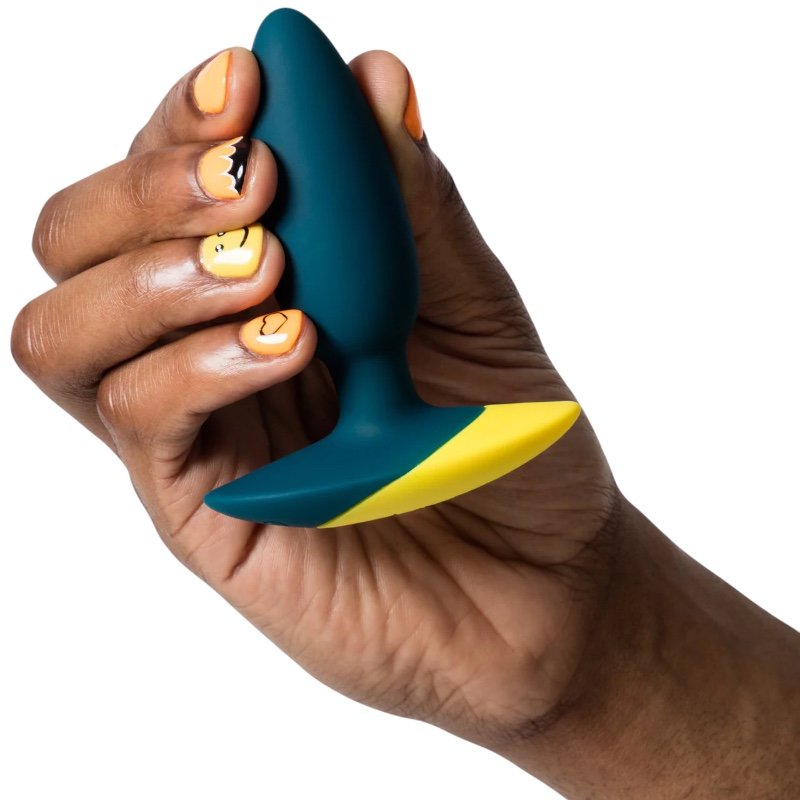 ROMP Bass Rechargeable Silicone Vibrating Butt Plug 3.5 Inch