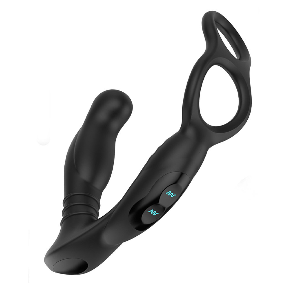 Nexus Simul8 Prostate Massager with Double Cock Ring