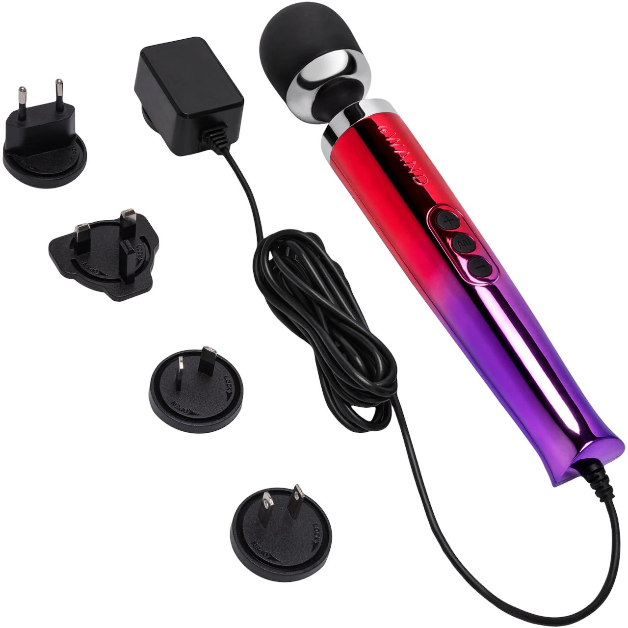 Le Wand Die Cast Plug-In Massage Wand Vibrator Ombre