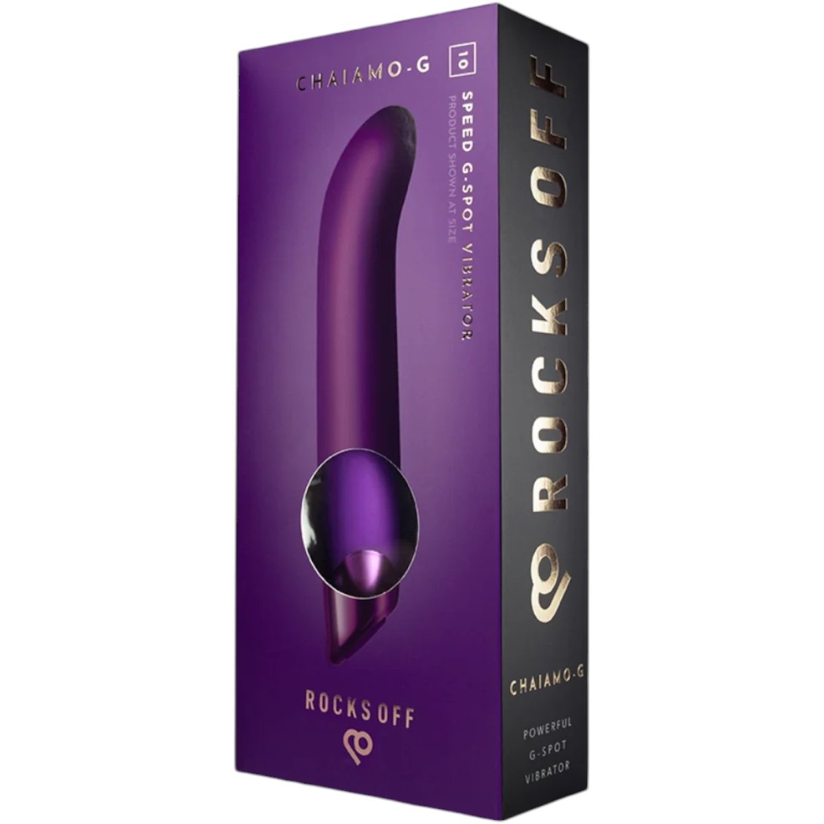 Rocks Off Chaiamo G Rechargeable Bullet Vibrator Purple