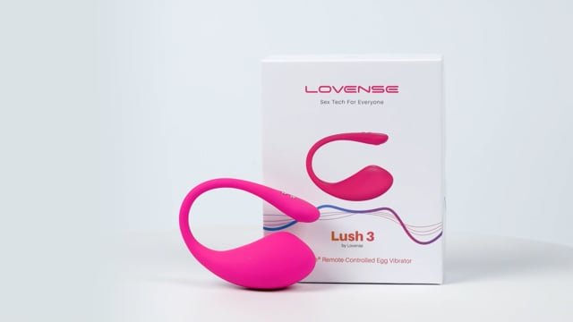 Lovense Lush 3 App Controlled Rechargeable Vibrating Love Egg