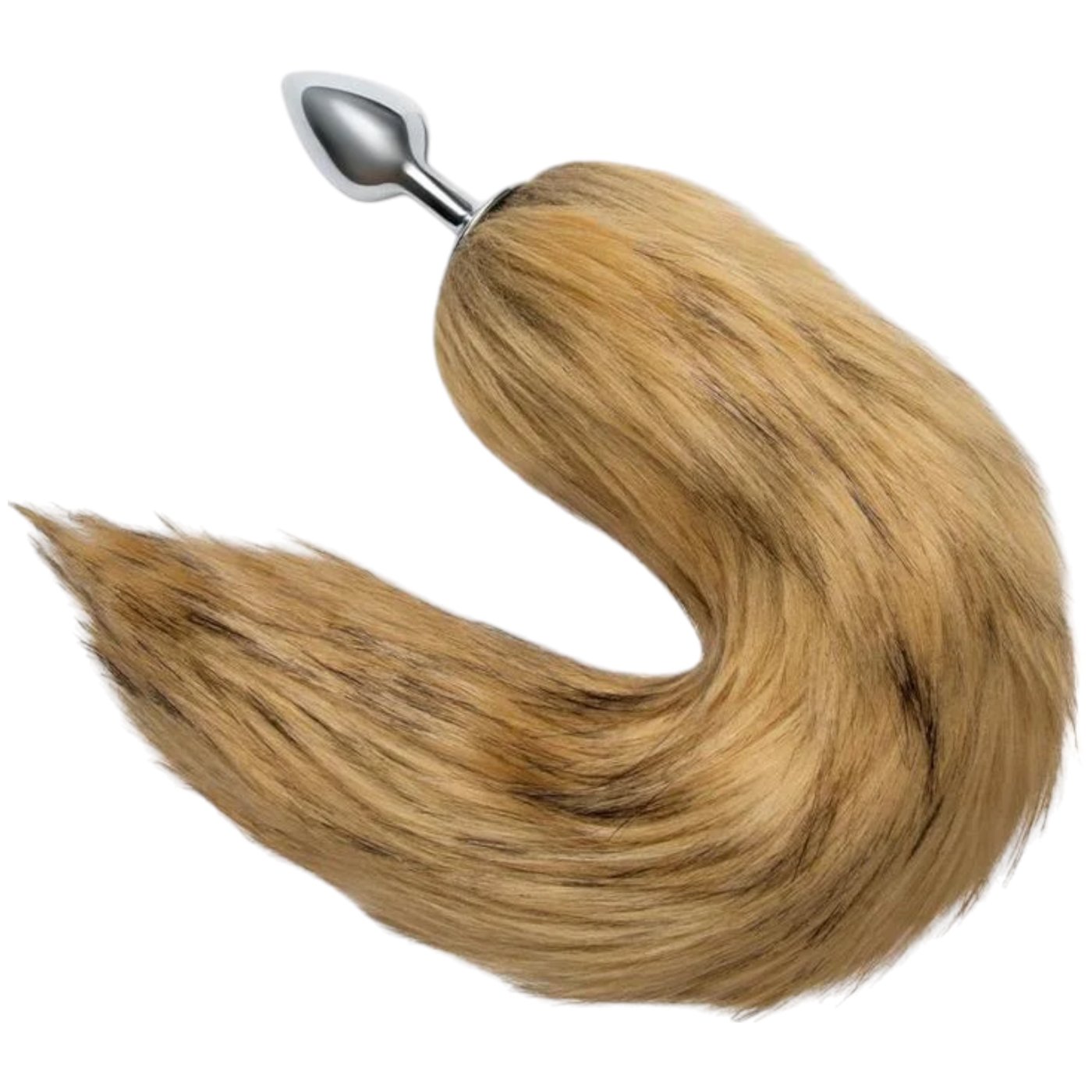Whipsmart 14" Foxtail with Metal Butt Plug 2.5 Inch