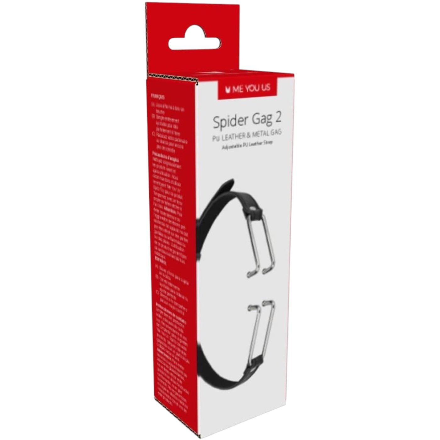 Me You Us Black Spider Stretch Gag