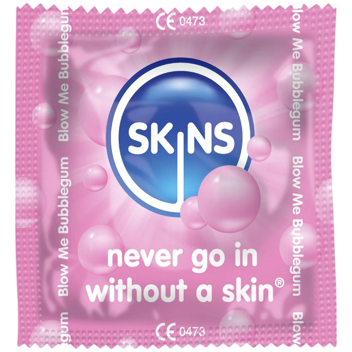 Skins Condoms Bubblegum Flavour 500 Bulk Pack