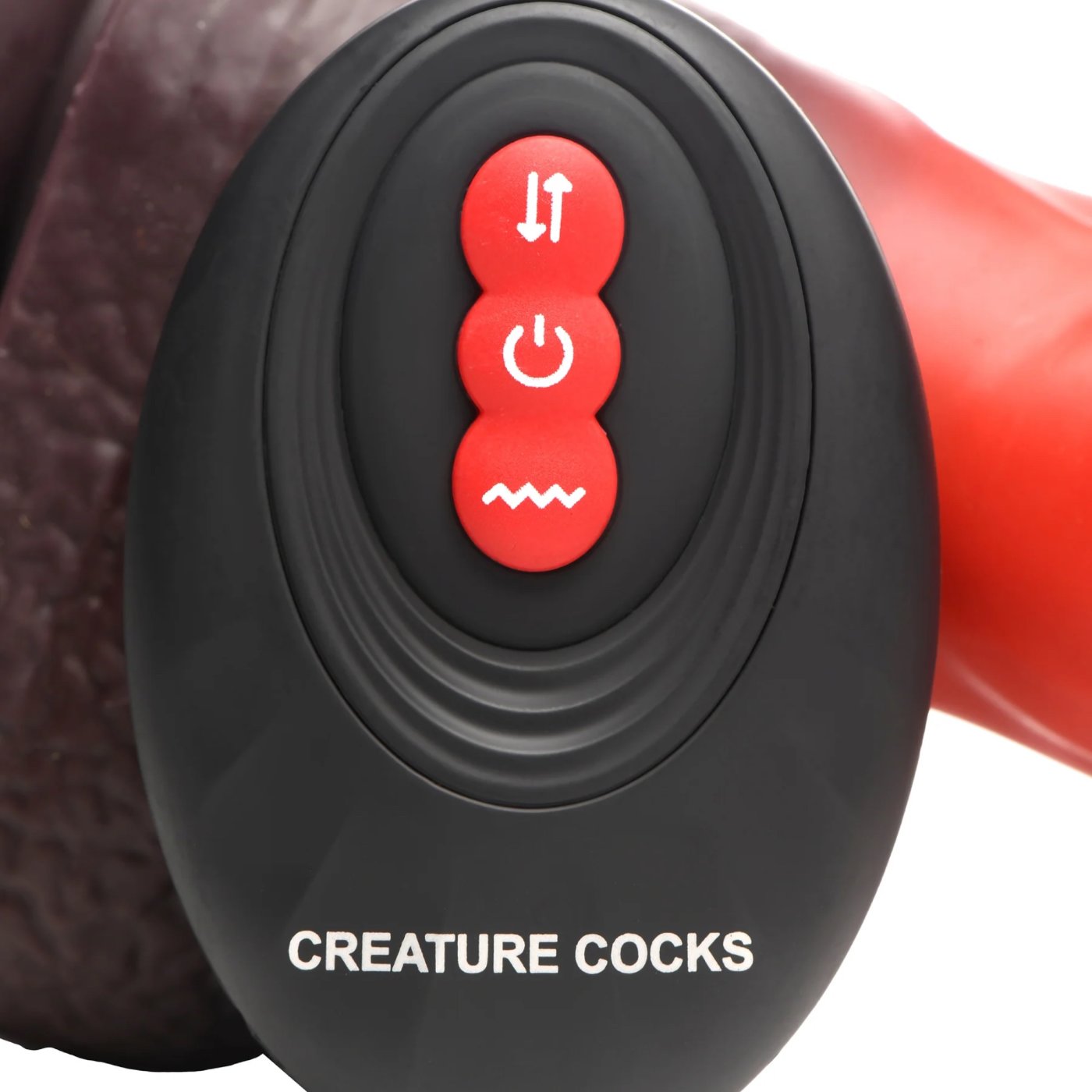 Creature Cocks Ramming Hound Remote-Controlled Thrusting & Vibrating Silicone Dildo