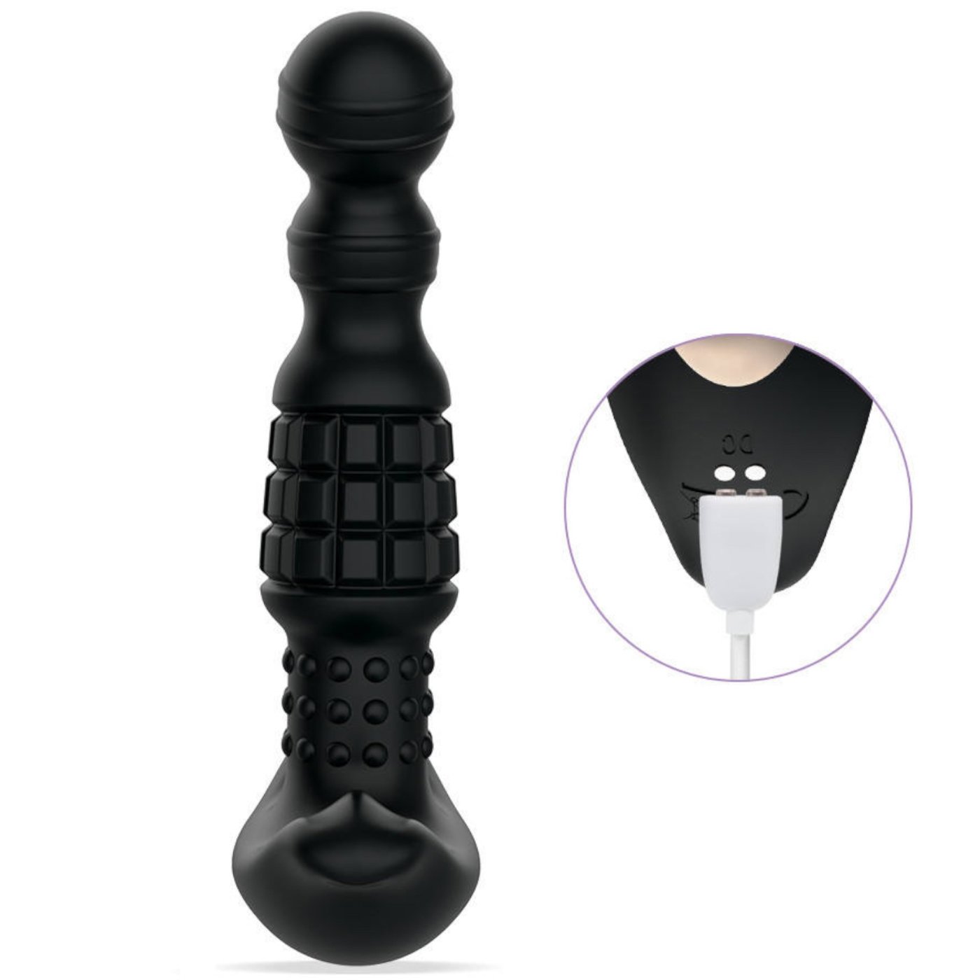 Honey Play Box Pineapple Man Remote Control Rolling-Bead Prostate Massager