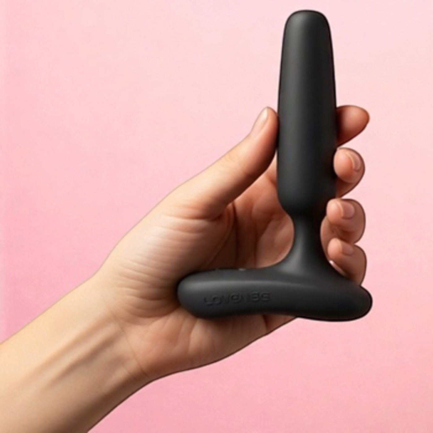 Lovense Glint App-Controlled Touch-Responsive Vibrating Butt Plug
