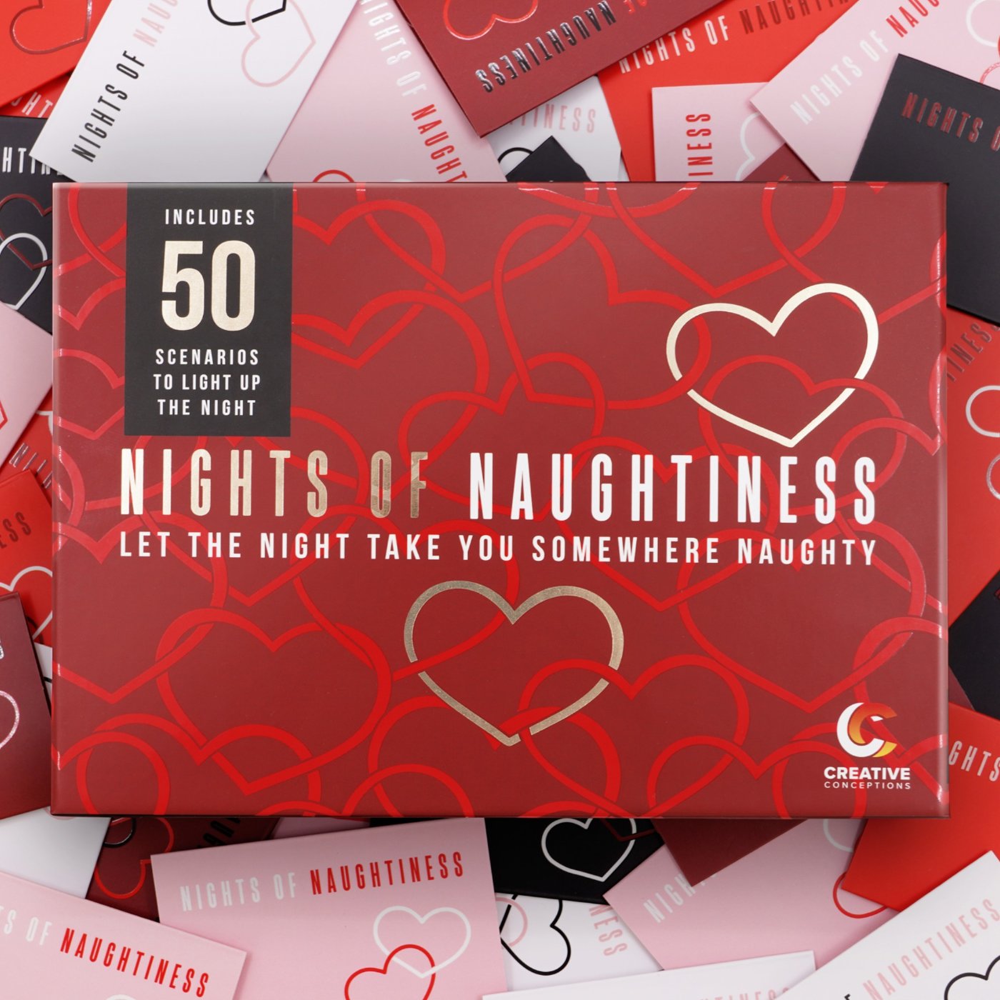 Nights of Naughtiness Couples Card Game