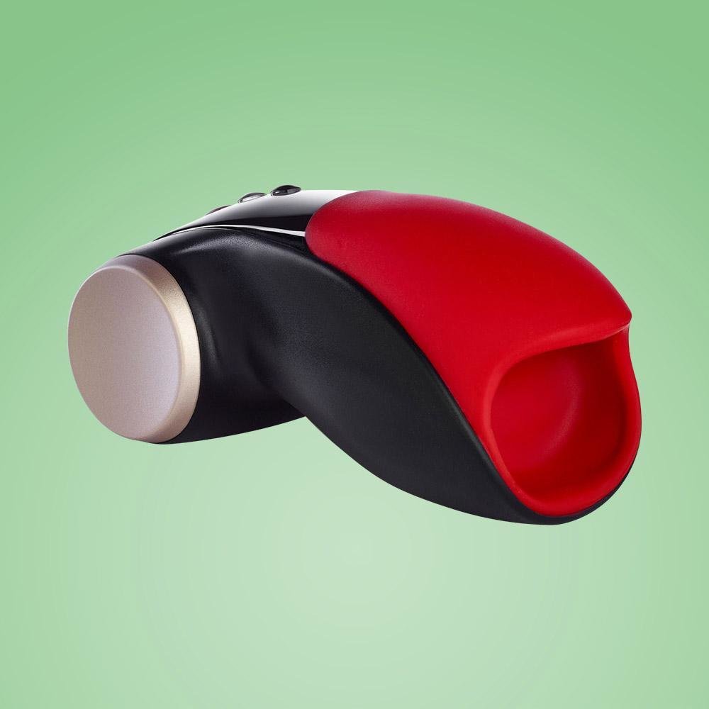Fun Factory Cobra Libre II Penis Head Vibrator Red