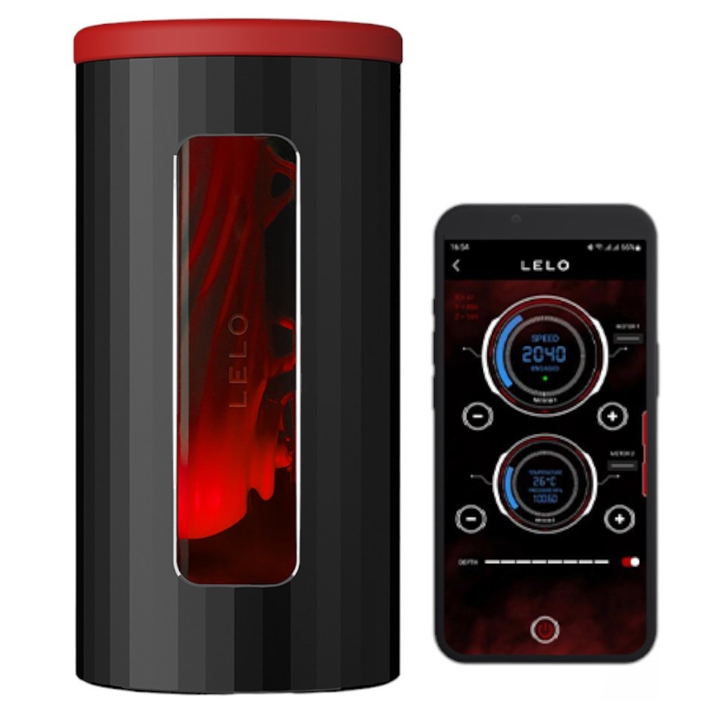 LELO F1S V2X Highest-Tech Male Masturbator-RED