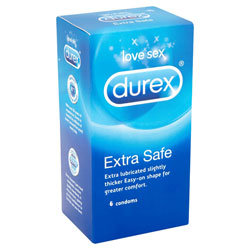 Durex Extra Safe Condoms 6 Pack Durex Extra Safe Condoms 6 Pack