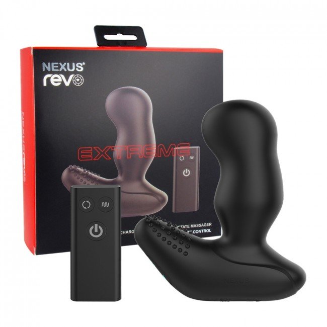 Nexus Revo Extreme Remote Control Prostate Perineum Massager Black
