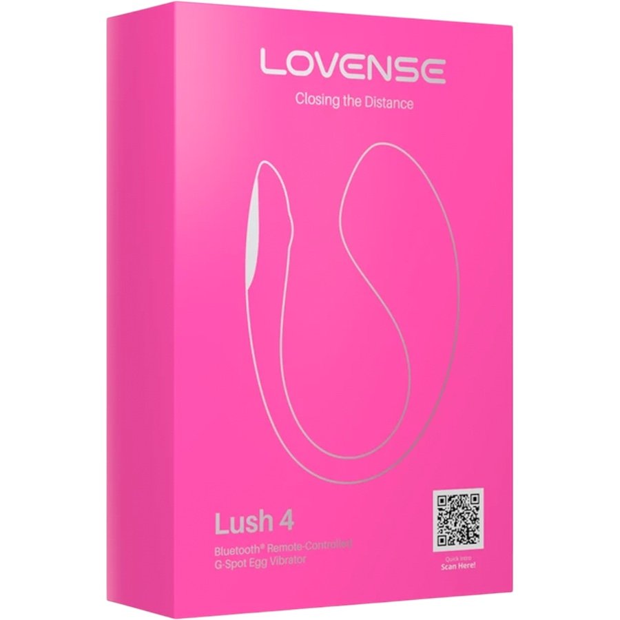 Lovense Lush 4 Bluetooth App-Controlled G-Spot Vibrating Egg