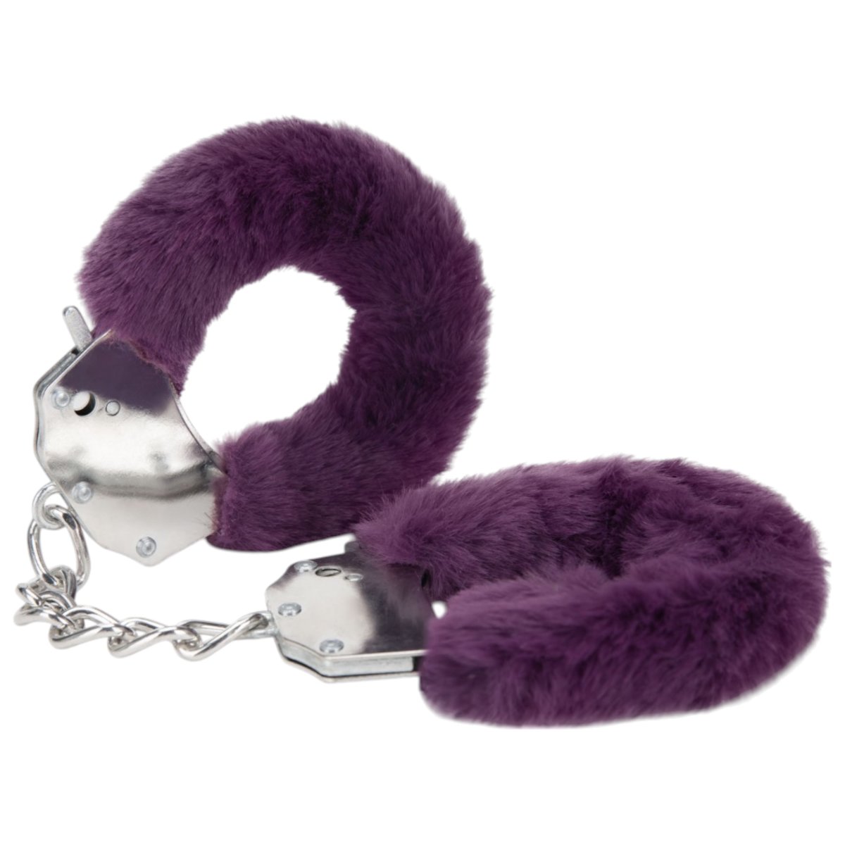 Me You Us Furry Handcuffs Purple