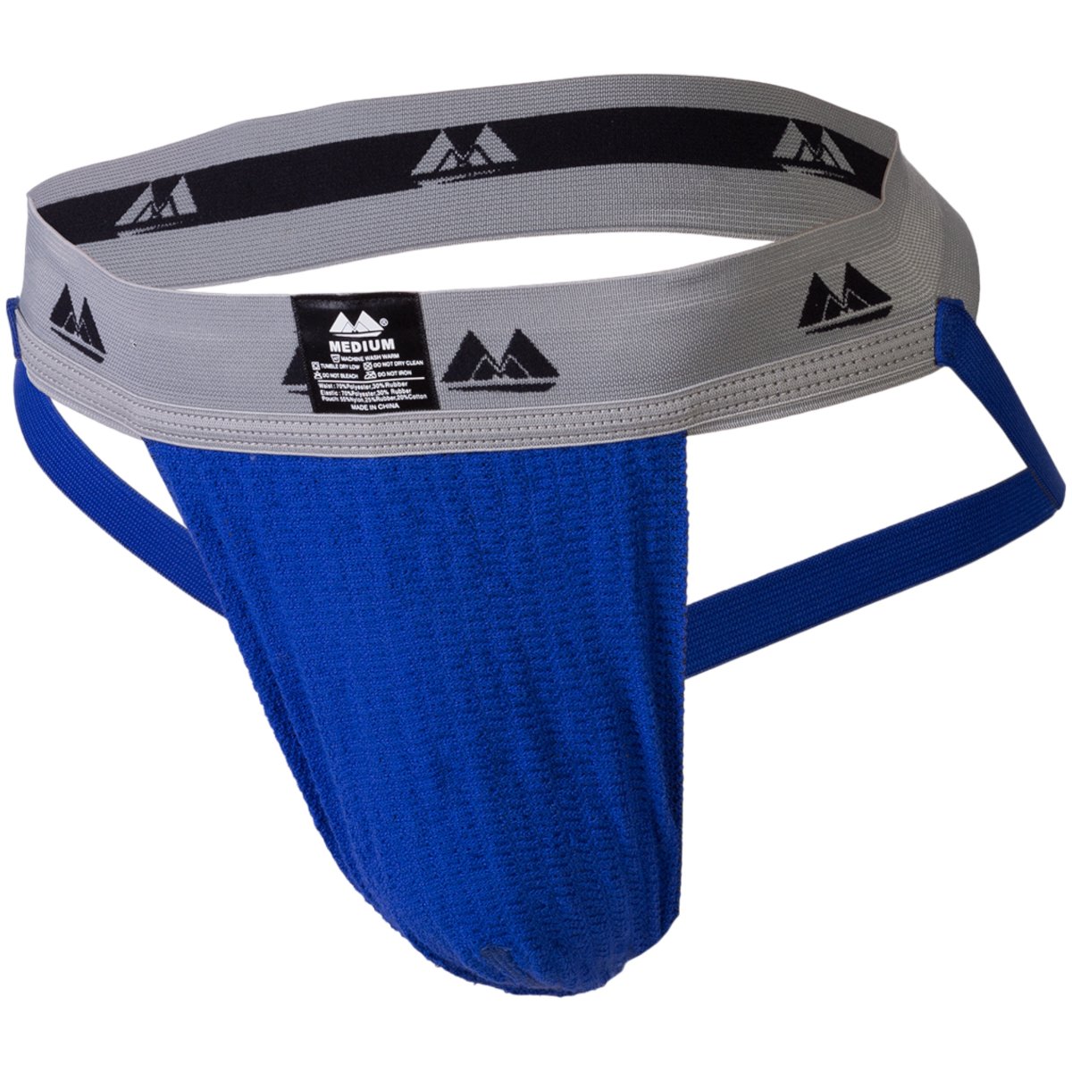 Meyer Marketing Original Edition Jockstrap 2 Inch Waistband Blue, S