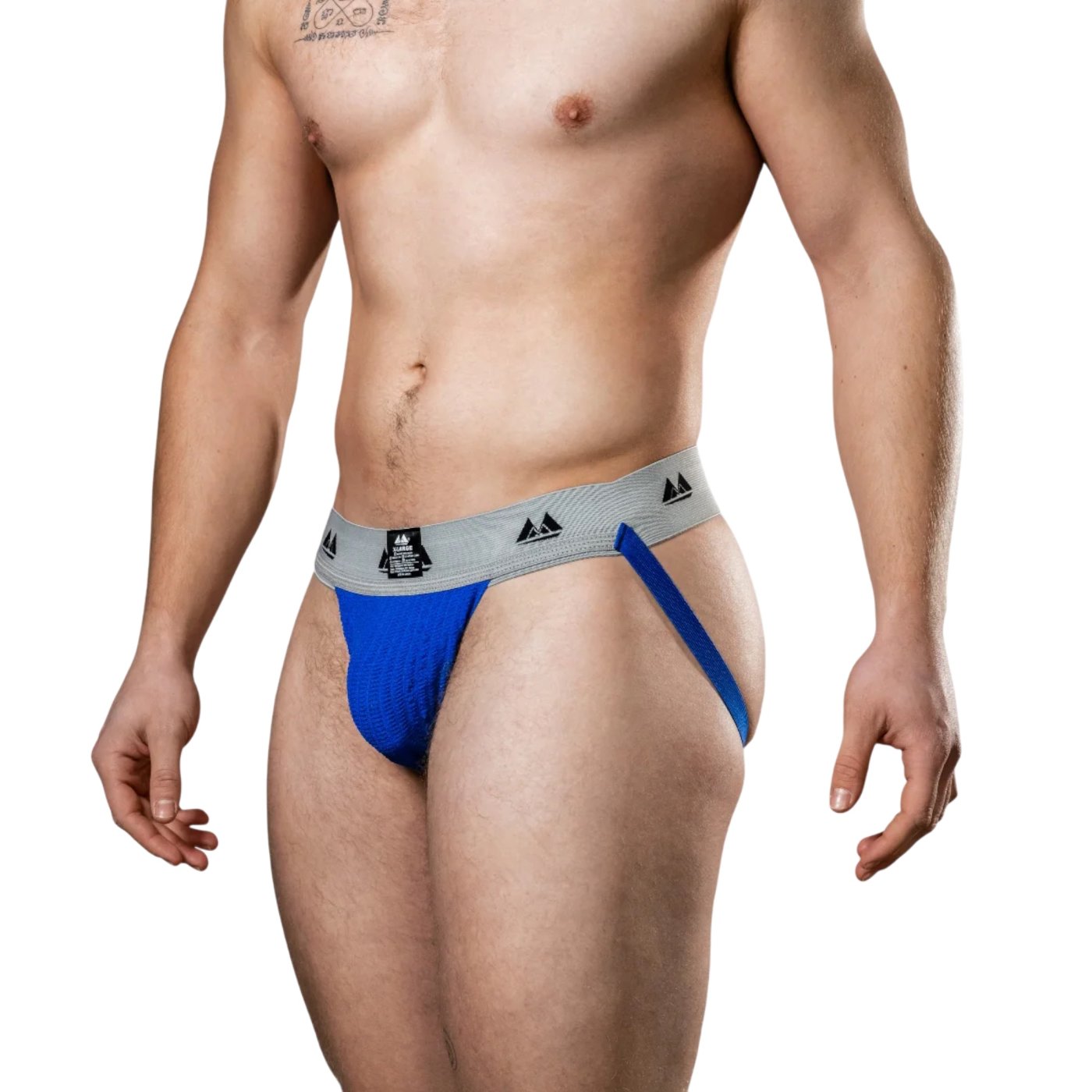 Meyer Marketing Original Edition Jockstrap 2 Inch Waistband Blue