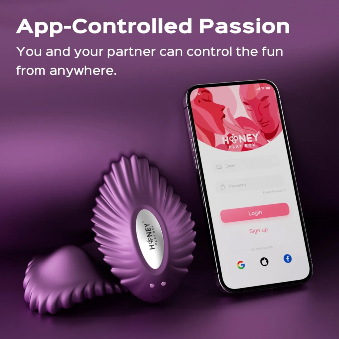 Honey Play Box Pearl Wearable Magnetic App-Controlled Panty Vibrator