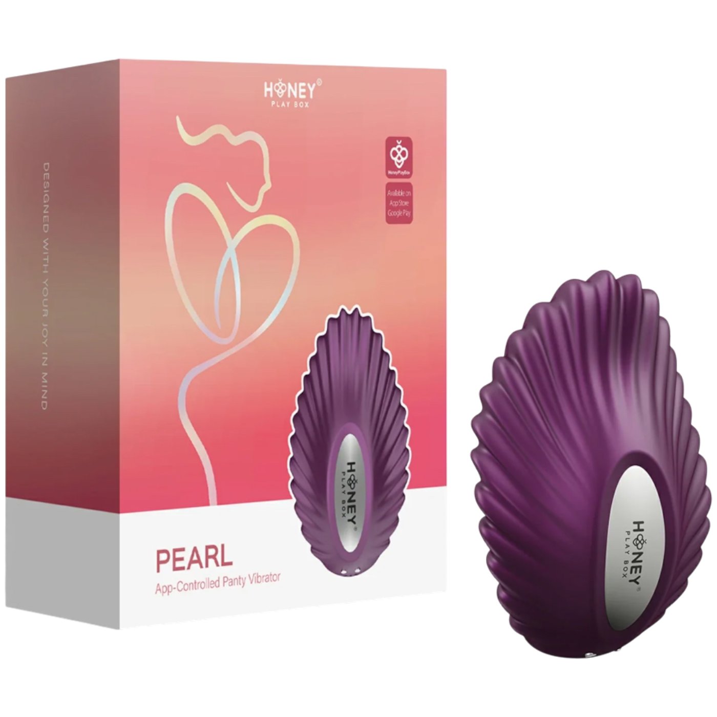 Honey Play Box Pearl Wearable Magnetic App-Controlled Panty Vibrator