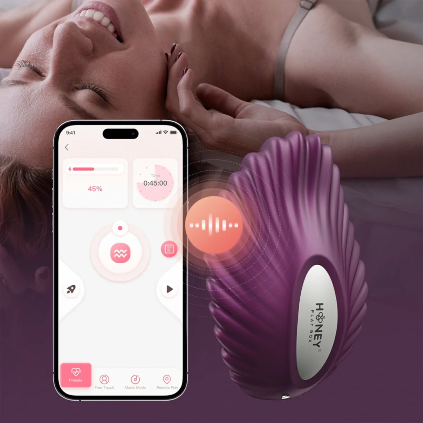 Honey Play Box Pearl Wearable Magnetic App-Controlled Panty Vibrator