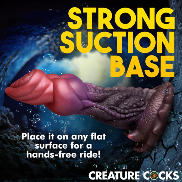 Creature Cocks Deep Diver Silicone Dildo with Suction Cup 8.6 Inch