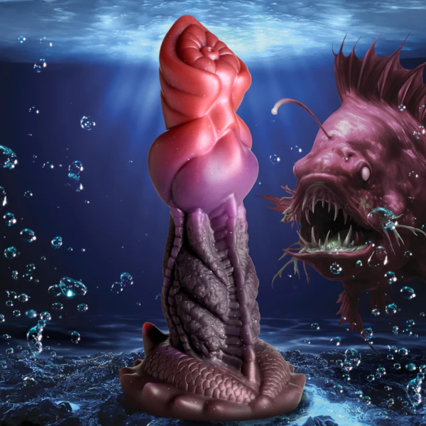 Creature Cocks Deep Diver Silicone Dildo with Suction Cup 8.6 Inch