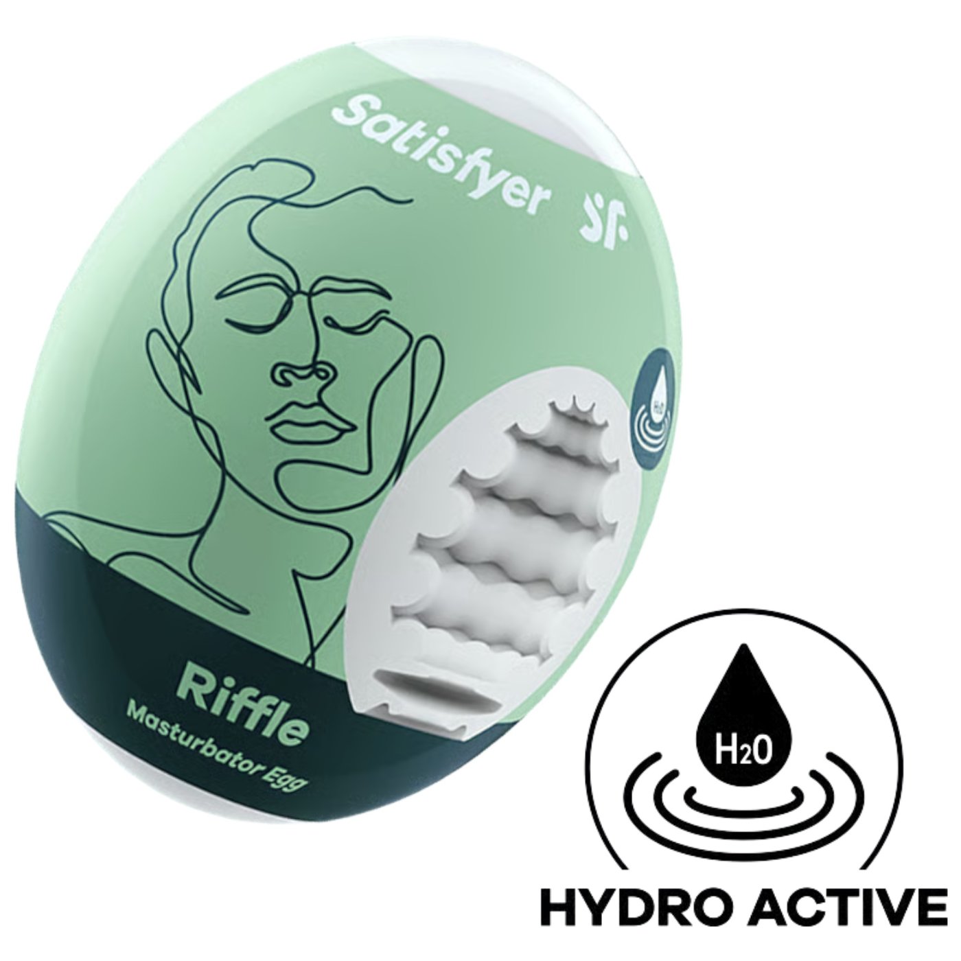 Satisfyer Riffle Male Masturbator Egg