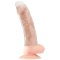 Blue Line 6.5 Inch Realistic Penis Extension Sleeve Clear