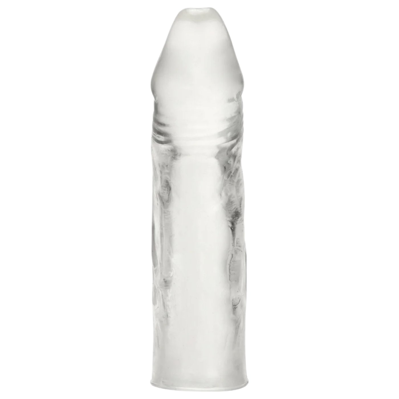 Blue Line 6.5 Inch Realistic Penis Extension Sleeve Clear