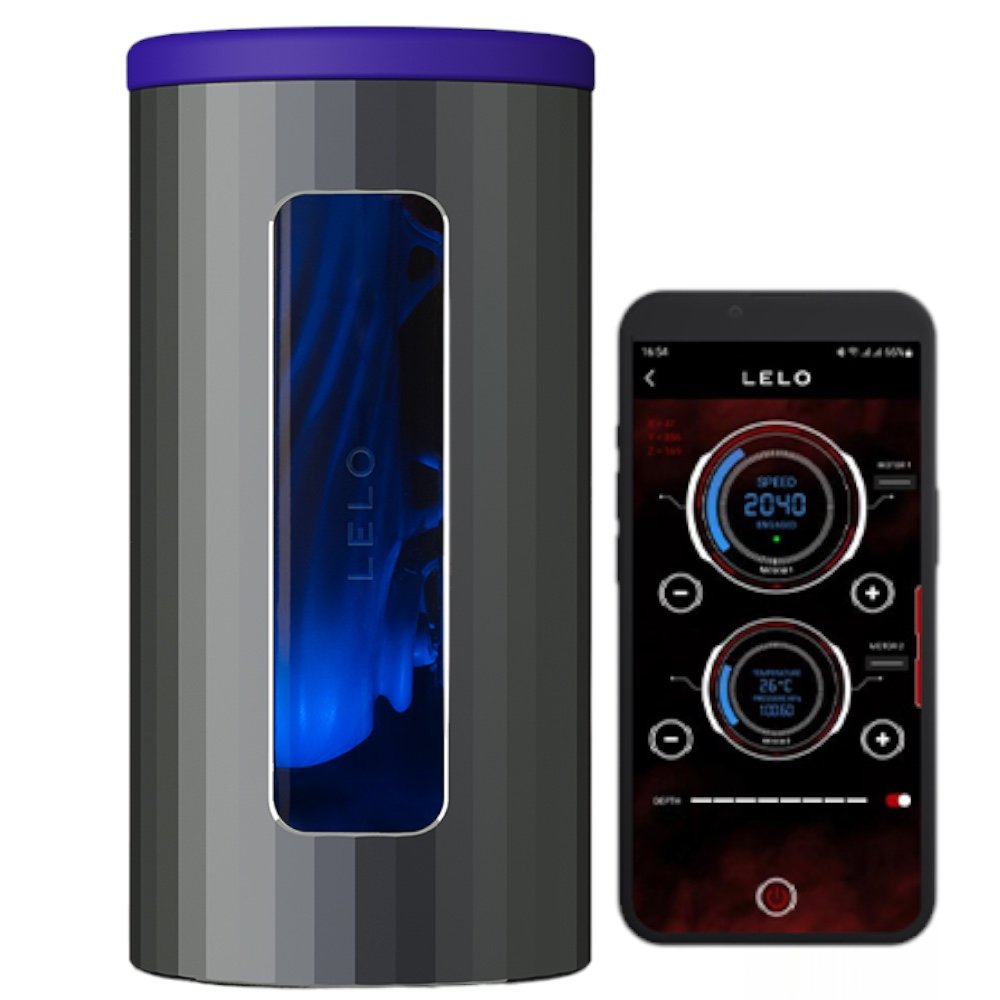 LELO F1S V2X Highest-Tech Male Masturbator-BLUE