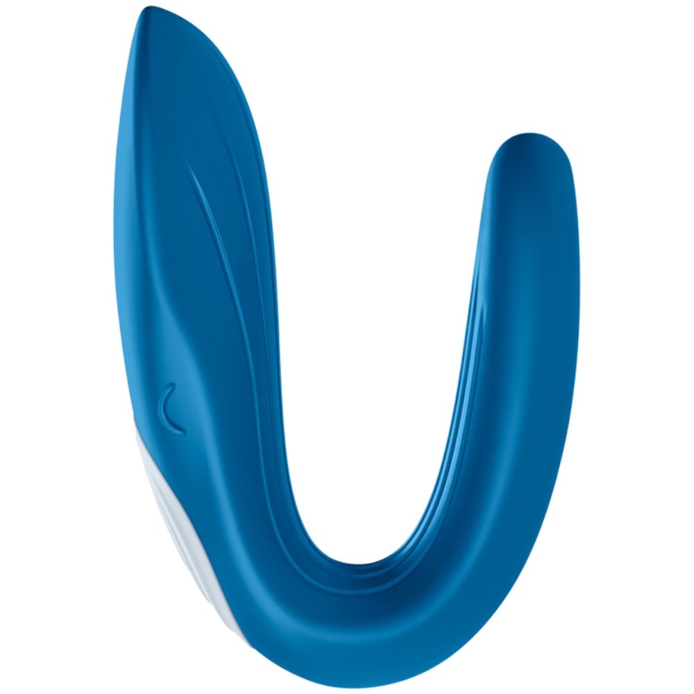 Satisfyer Partner Whale Couples Air Pulse Stimulator Blue