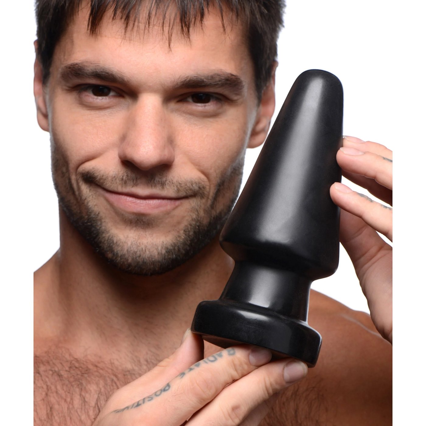 Master Series Ass Max Large Anal Plug Black
