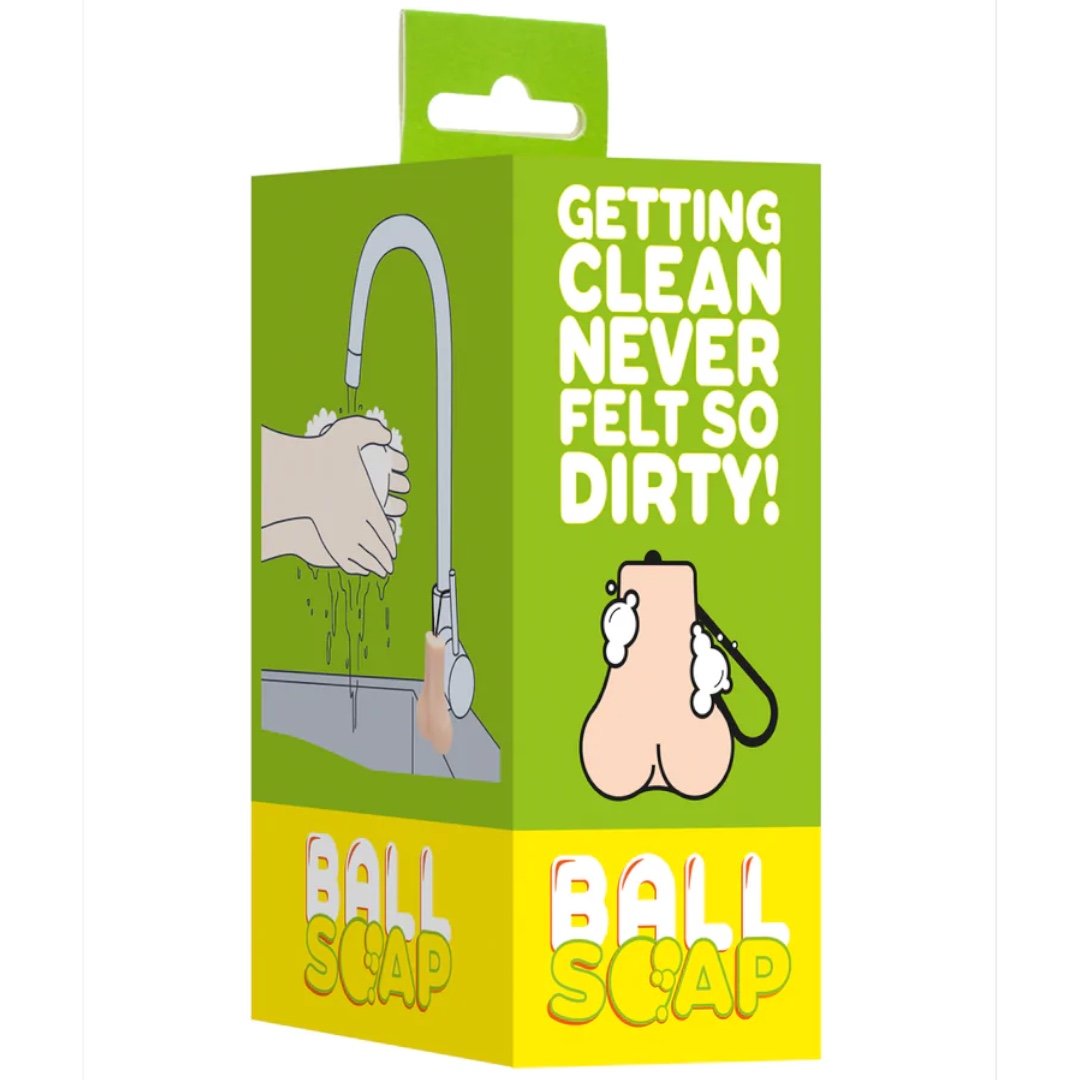 S-Line Pink Balls Soap On A Rope