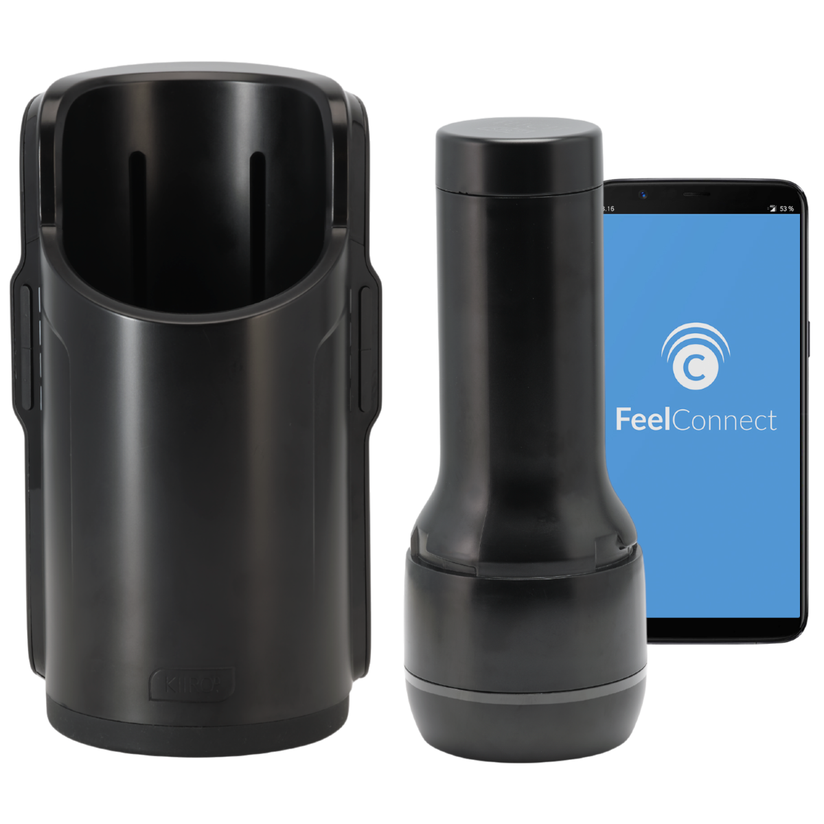 KIIROO Keon WiFi Automatic Male Masturbator &amp, Feel Stroker Combo Set