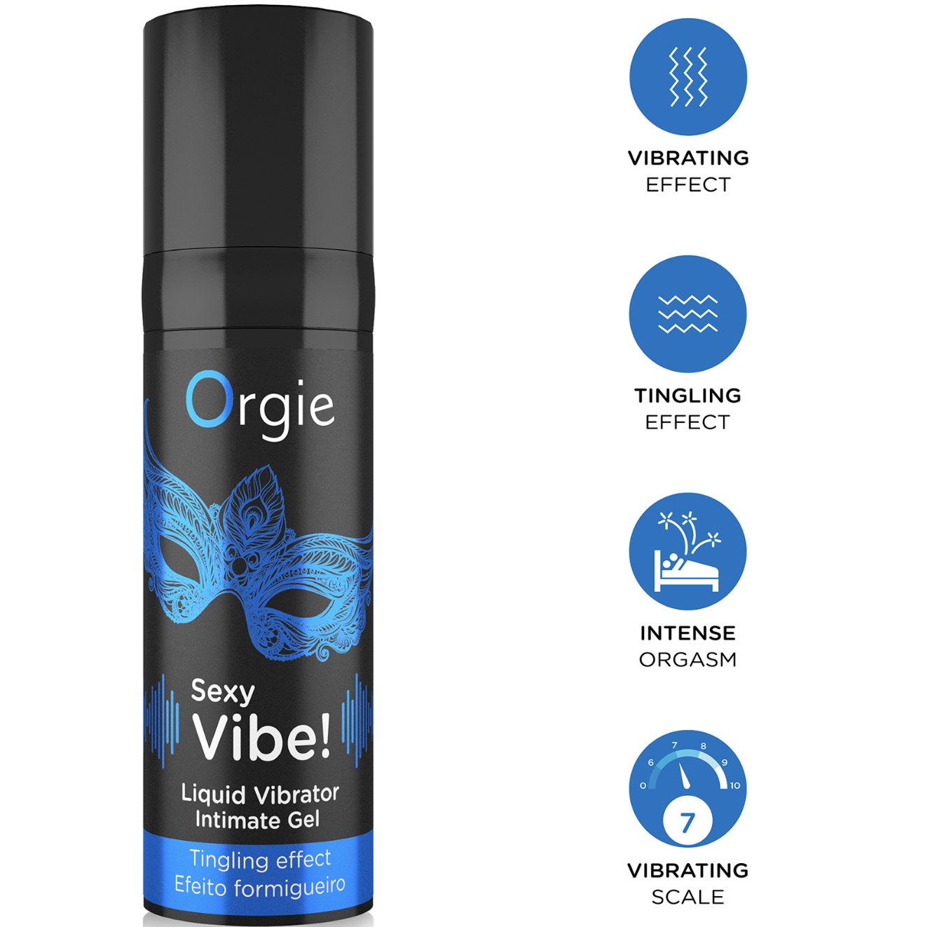 Orgie Sexy Vibe! Liquid Vibrator 15ml