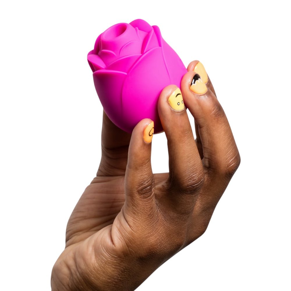 ROMP Rose Limited Edition Rechargeable Silicone Clitoral Suction Stimulator