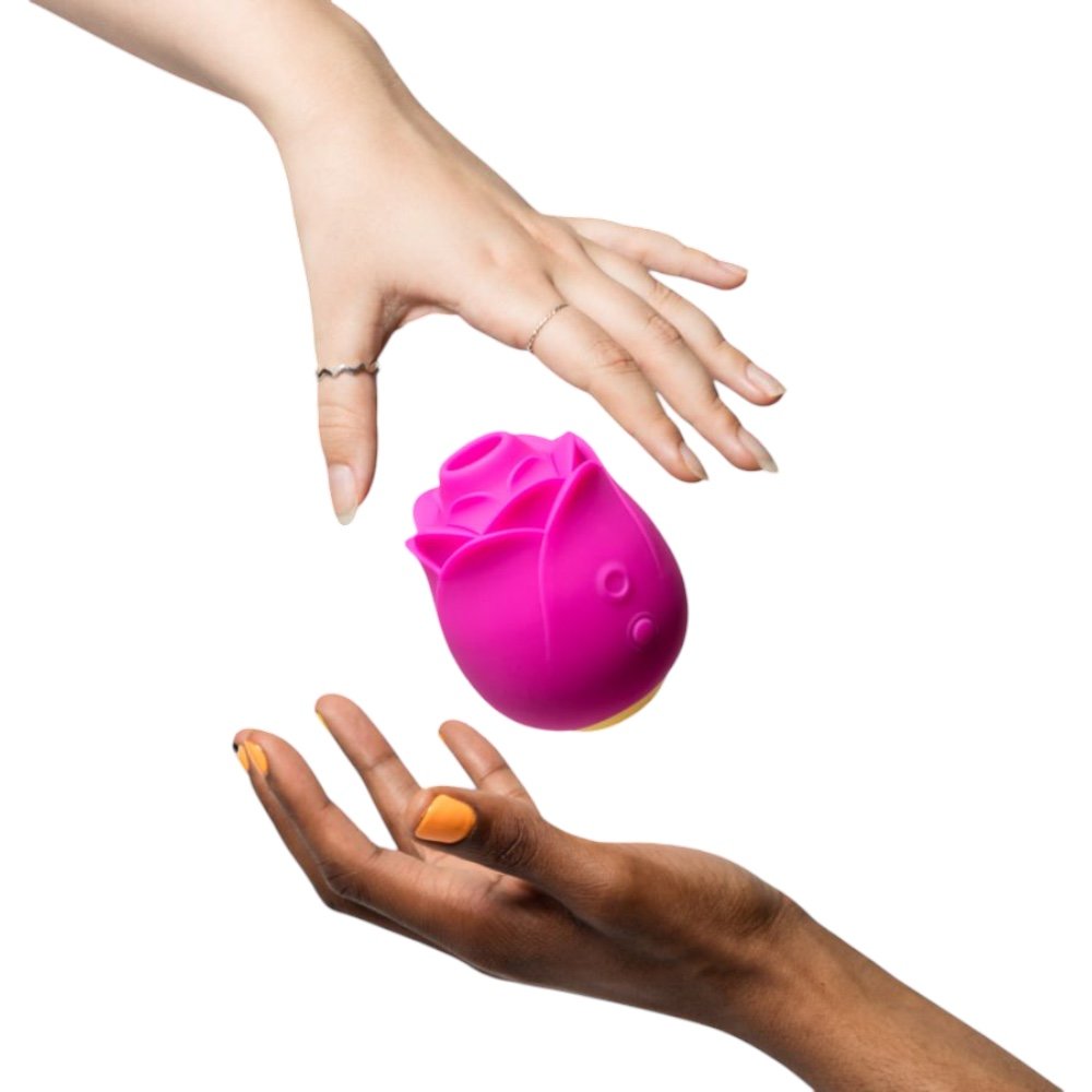 ROMP Rose Limited Edition Rechargeable Silicone Clitoral Suction Stimulator