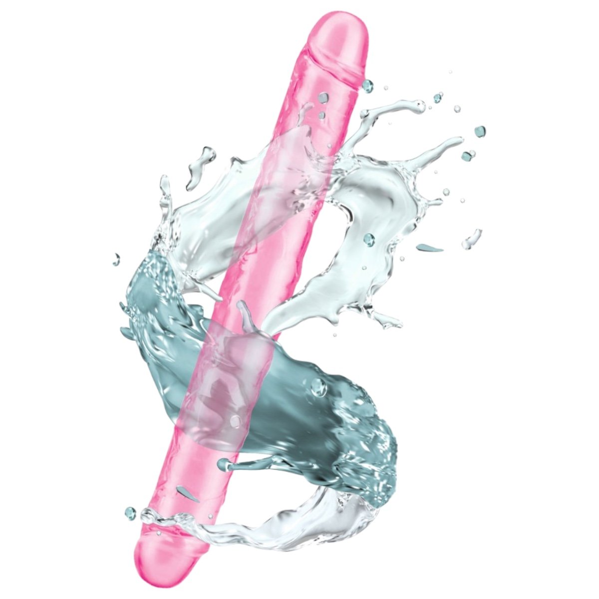 Me You Us Ultra Cock Jelly Realistic Double-Ended Dildo 12 Inch
