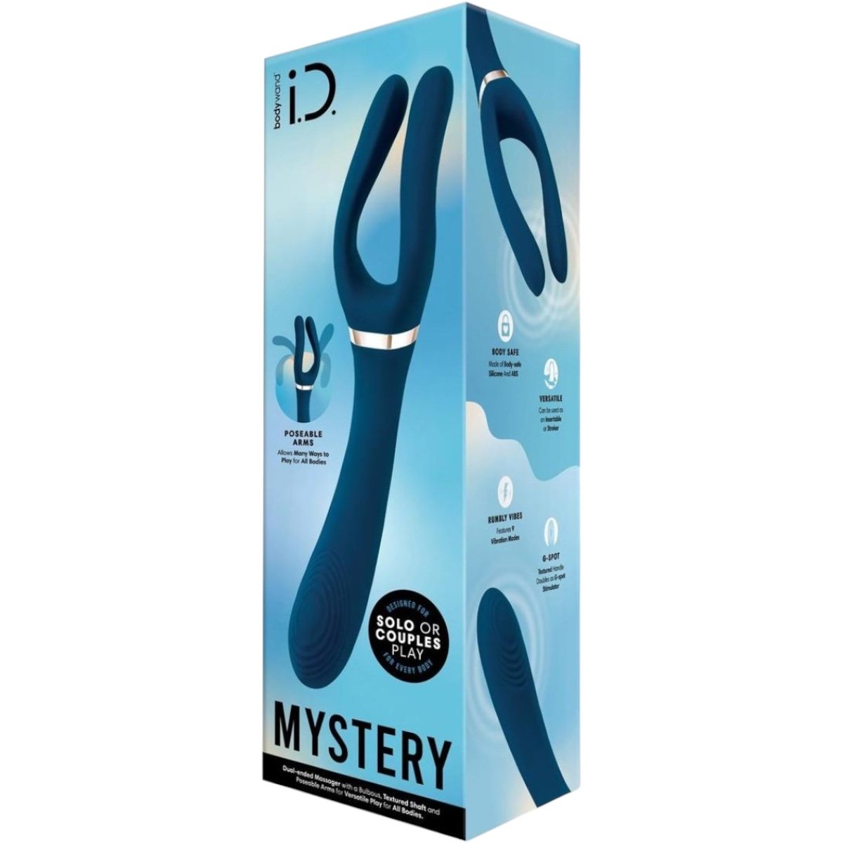 Bodywand i.D. Mystery G-Spot Stimulator & Vibrator With Poseable Arms