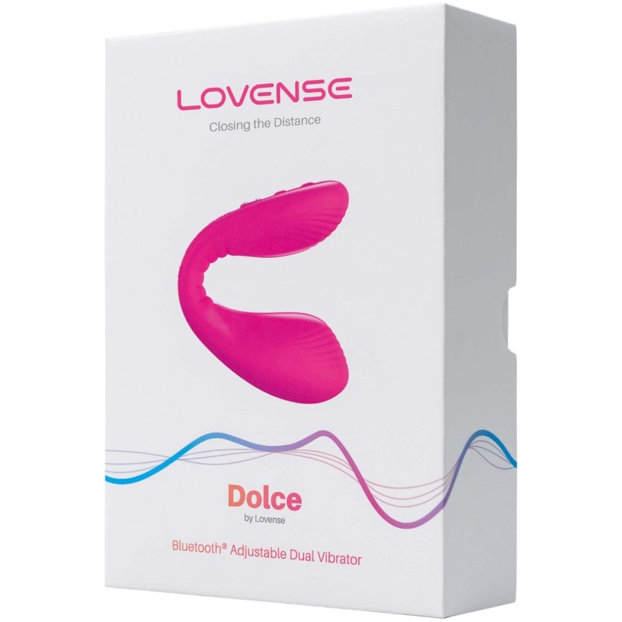 Lovense Dolce App Controlled Dual-Ended Clitoral and G-Spot Vibrator