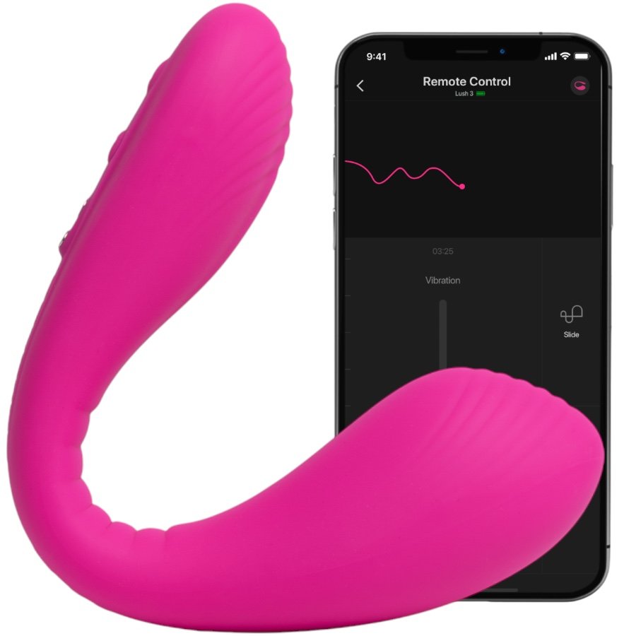 Lovense Dolce App Controlled Dual-Ended Clitoral and G-Spot Vibrator