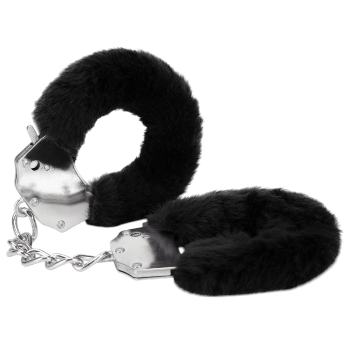 Me You Us Furry Handcuffs Black