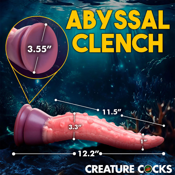 Creature Cocks Octoprobe Tentacle Silicone Dildo with Suction Cup 12 Inch 